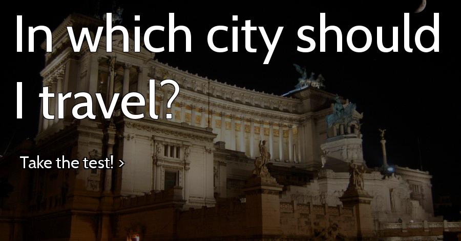 In which city should I travel?